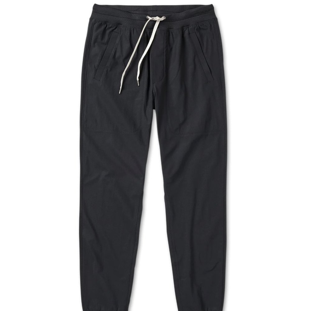 Vuori Meta Joggers in Black